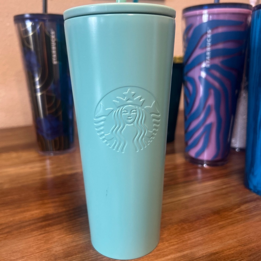 Starbucks Teal Tumbler